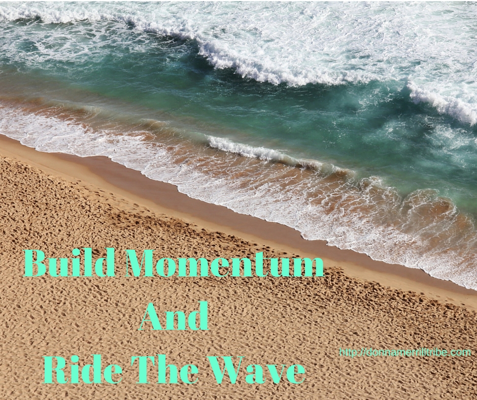 Build Momentum And Ride The Wave ♫ Donna Merrill Tribe
