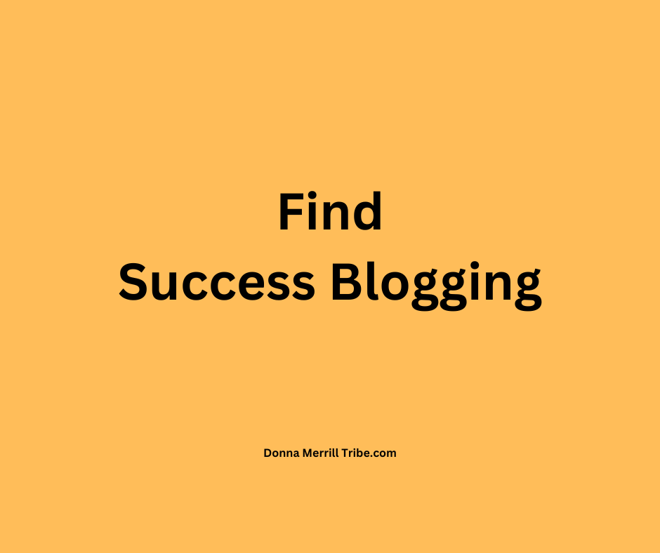 Find Success Blogging